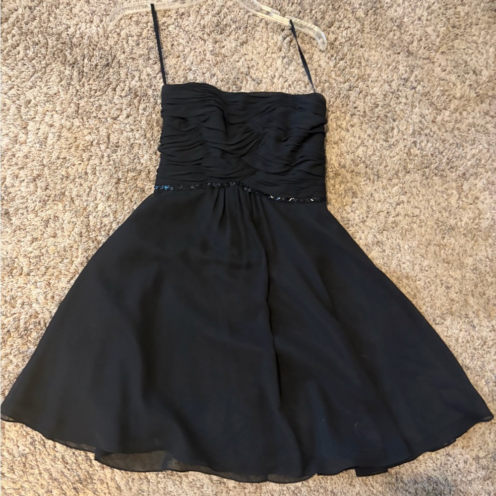 White House Black Market Black Mini Dress